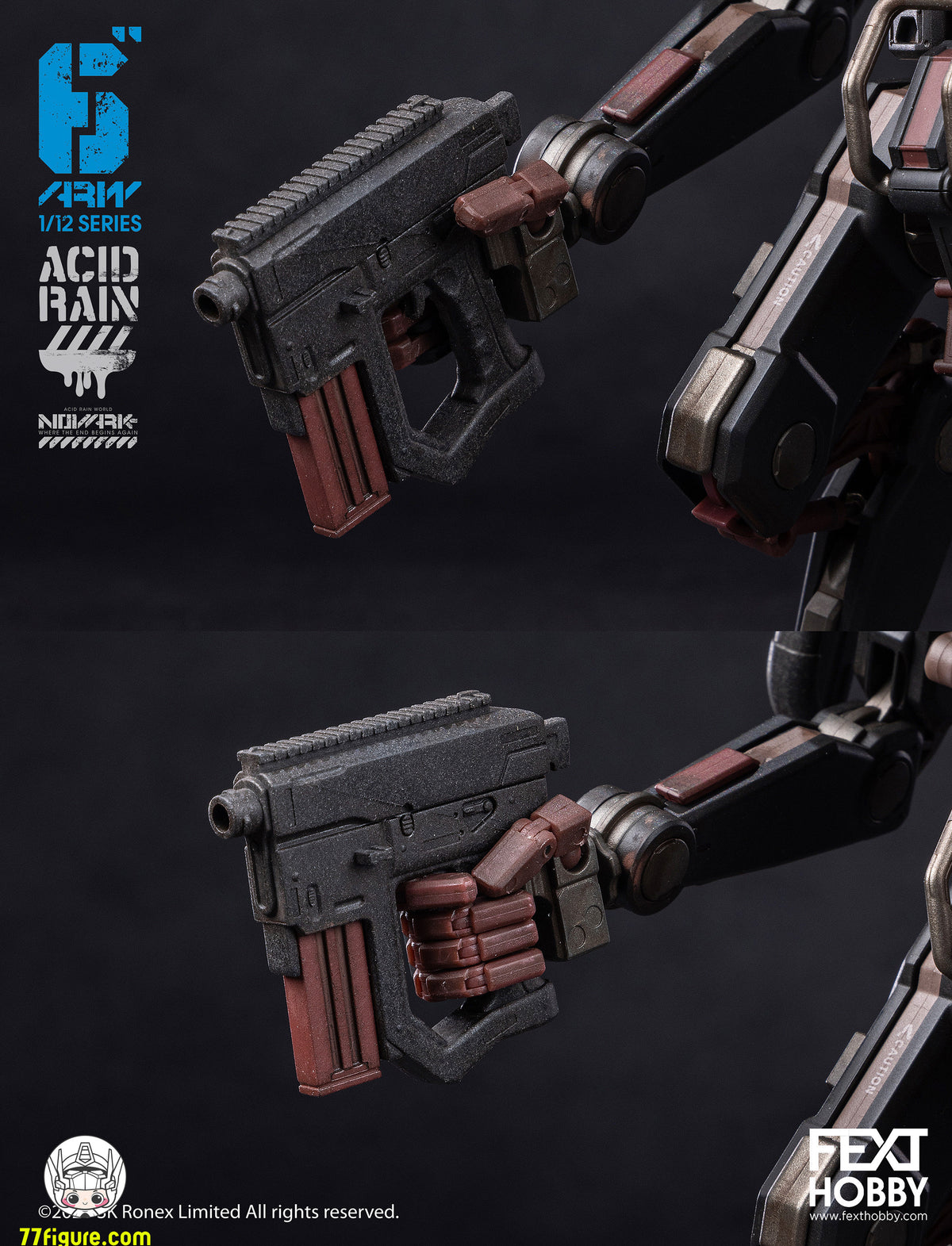 【予約商品】Fext Hobby 1/12 アシッドレイン ノヴァーク ランタン・アペトリクス AT-5l 塗装済み可動フィギュア