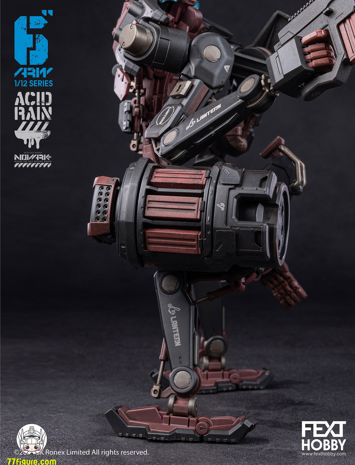 【予約商品】Fext Hobby 1/12 アシッドレイン ノヴァーク ランタン・アペトリクス AT-5l 塗装済み可動フィギュア