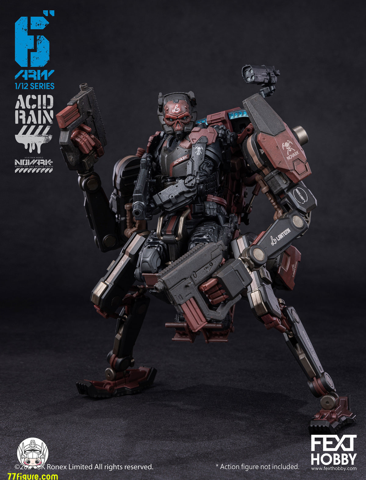【予約商品】Fext Hobby 1/12 アシッドレイン ノヴァーク ランタン・アペトリクス AT-5l 塗装済み可動フィギュア