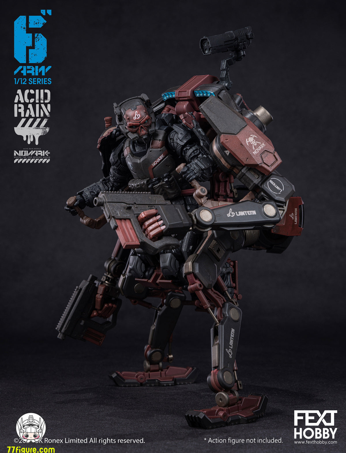 【予約商品】Fext Hobby 1/12 アシッドレイン ノヴァーク ランタン・アペトリクス AT-5l 塗装済み可動フィギュア