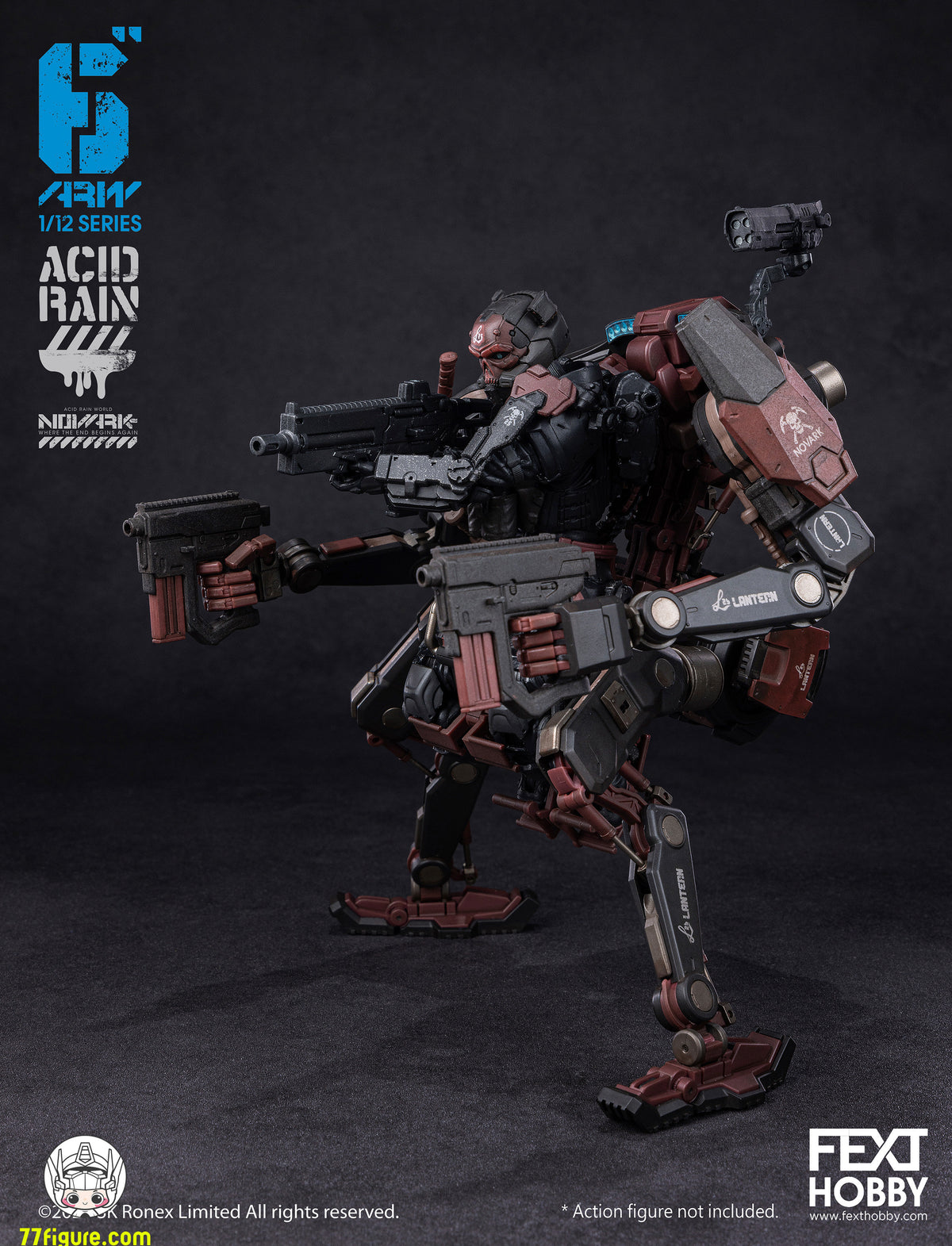 【予約商品】Fext Hobby 1/12 アシッドレイン ノヴァーク ランタン・アペトリクス AT-5l 塗装済み可動フィギュア