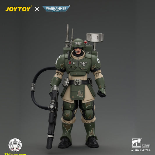 【予約商品】ジョイトイ JoyToy Source 1/18 カスルキン突撃隊員3 ホットショット・ラスガン＆通信機付き 塗装済み可動フィギュア