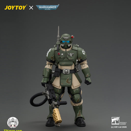 【予約商品】ジョイトイ JoyToy Source 1/18 カスルキン突撃隊員2 火炎放射器付き 塗装済み可動フィギュア