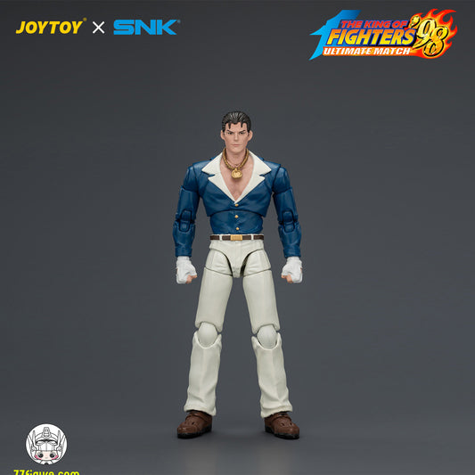 【予約商品】JoyToy 1/18 SNK KOF'98UM 龍虎の拳チーム ロバート・ガルシア 塗装済み可動フィギュア