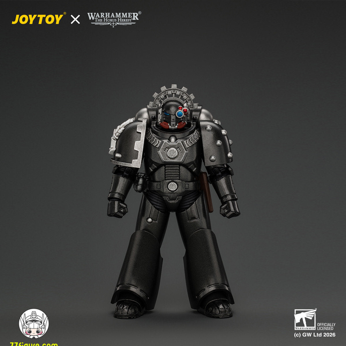 【予約商品】ジョイトイ JoyToy Source 1/18『ウォーハンマー ホルスの異端』アイアン・ハンズ MkVI タクティカル・サージェント ボルトガン・プラズマピストル＆パワーソード付き 塗装済み可動フィギュア