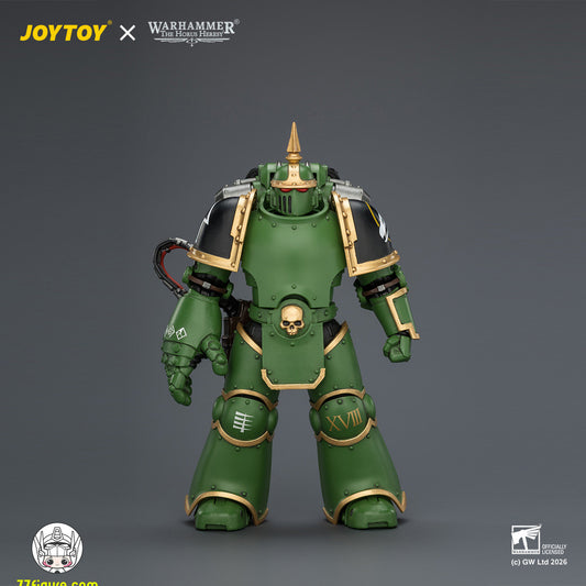 【予約商品】ジョイトイ JoyToy Source 1/18『ウォーハンマー ホルスの異端』サラマンダー MK III戦術軍団兵 プラズマピストル＆ボルトピストル付き 塗装済み可動フィギュア