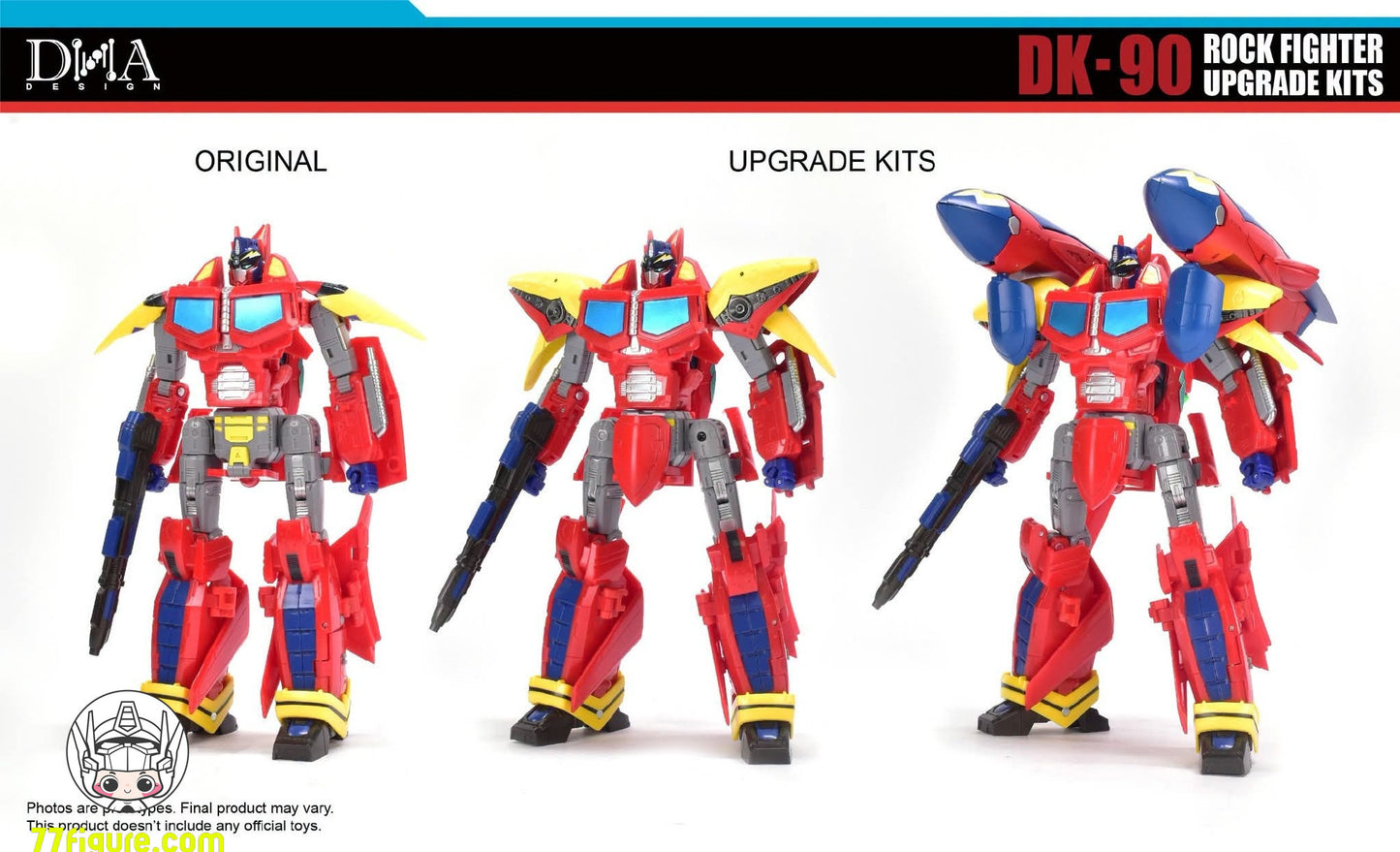 【予約商品】DNA Design DK-90 ロックファイター アップグレードキット