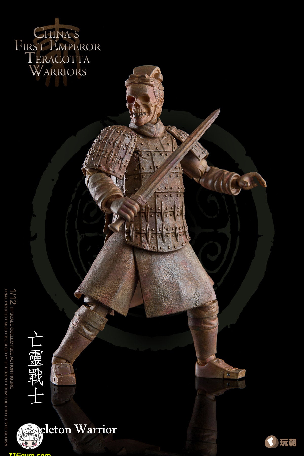 【予約商品】KEEPGOING 1/12 秦朝兵馬俑 2.0 原色 豪華版 塗装済み可動フィギュア