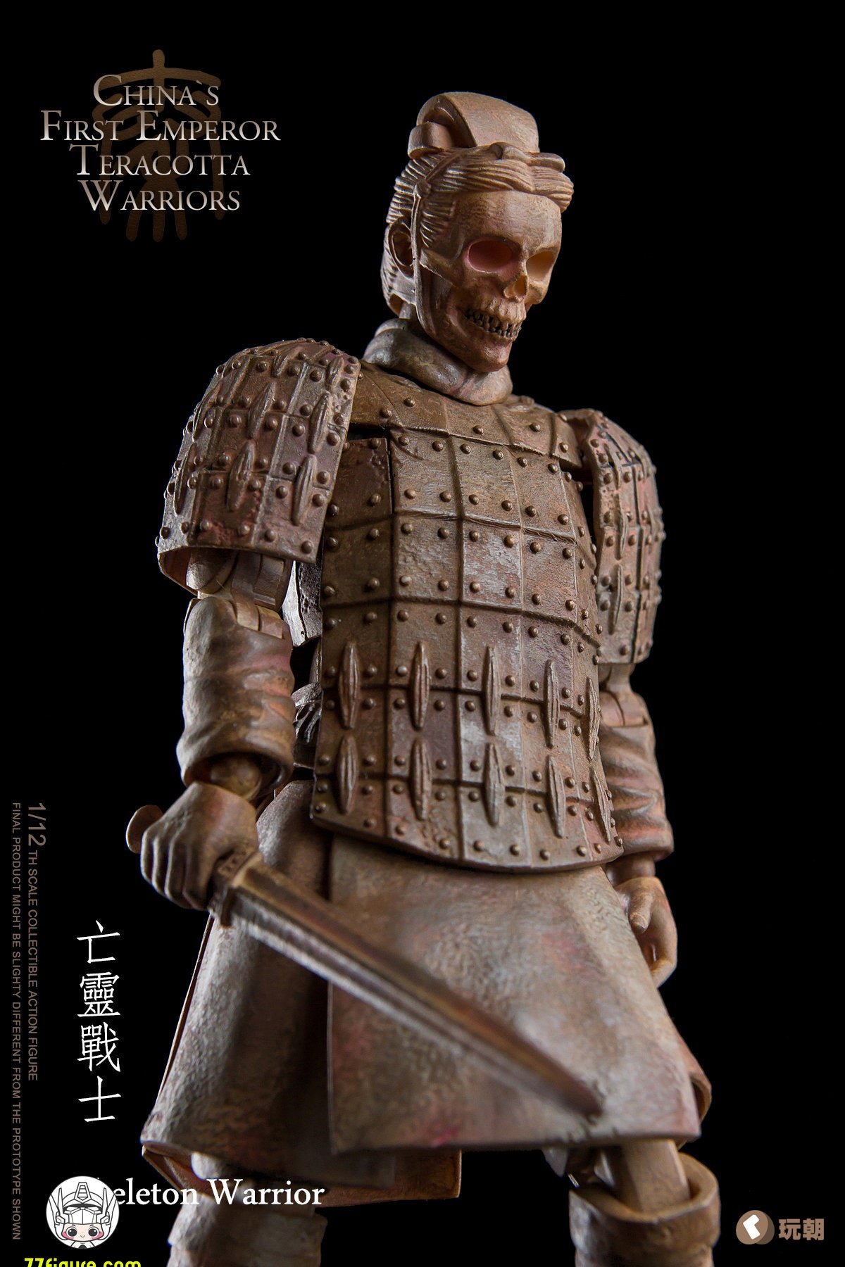 【予約商品】KEEPGOING 1/12 秦朝兵馬俑 2.0 原色 豪華版 塗装済み可動フィギュア