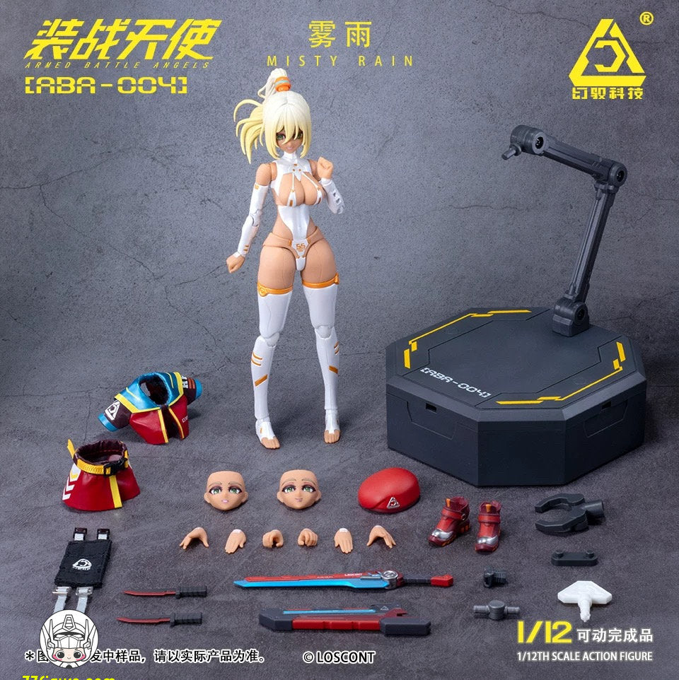 【予約商品】Loscont 1/12 装戦天使 隊長 ABA-004 フレアボルト 塗装済み可動フィギュア