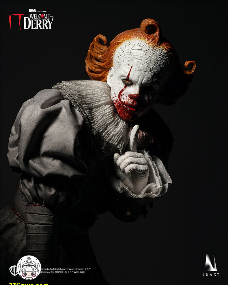 【予約商品】INART 1/6 AgA039 『IT／イット: ウェルカム・トゥ・デリー』 ペニーワイズ 双頭Ver. 塗装済み可動フィギュア