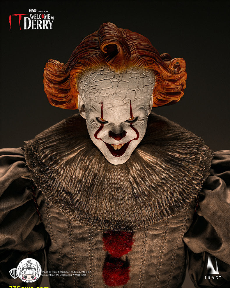 【予約商品】INART 1/6 AgA039 『IT／イット: ウェルカム・トゥ・デリー』 ペニーワイズ 双頭Ver. 塗装済み可動フィギュア