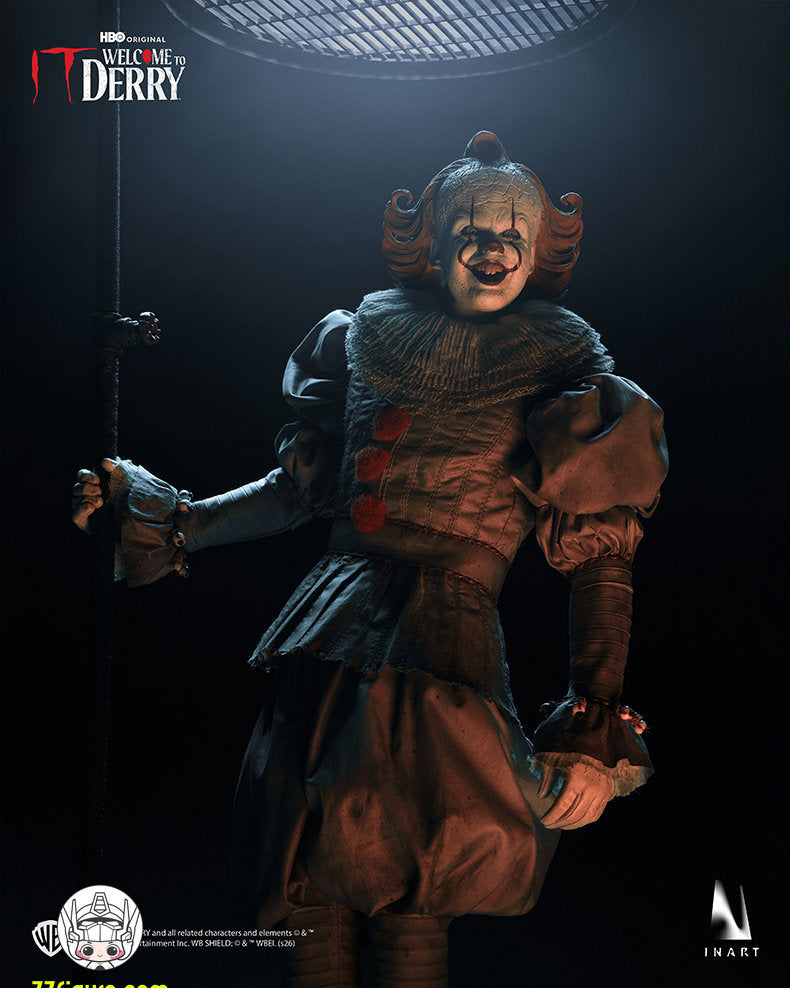 【予約商品】INART 1/6 AgA039 『IT／イット: ウェルカム・トゥ・デリー』 ペニーワイズ 双頭Ver. 塗装済み可動フィギュア