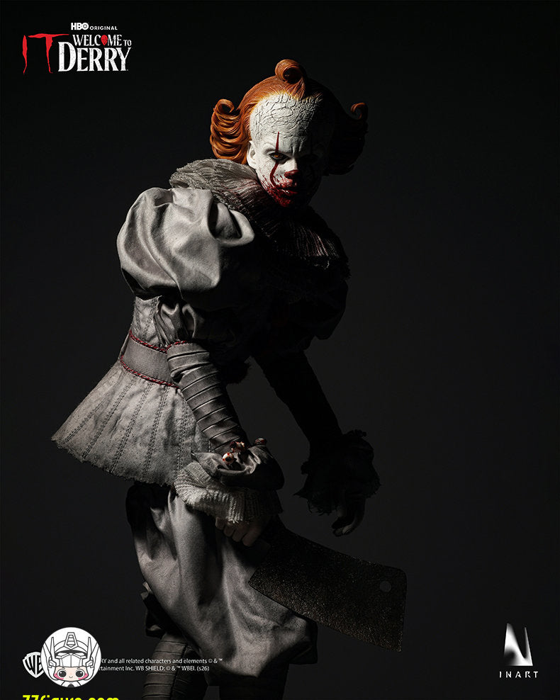 【予約商品】INART 1/6 AgA039 『IT／イット: ウェルカム・トゥ・デリー』 ペニーワイズ 双頭Ver. 塗装済み可動フィギュア