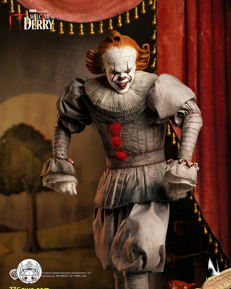 【予約商品】INART 1/6 AgA039 『IT／イット: ウェルカム・トゥ・デリー』 ペニーワイズ 双頭Ver. 塗装済み可動フィギュア