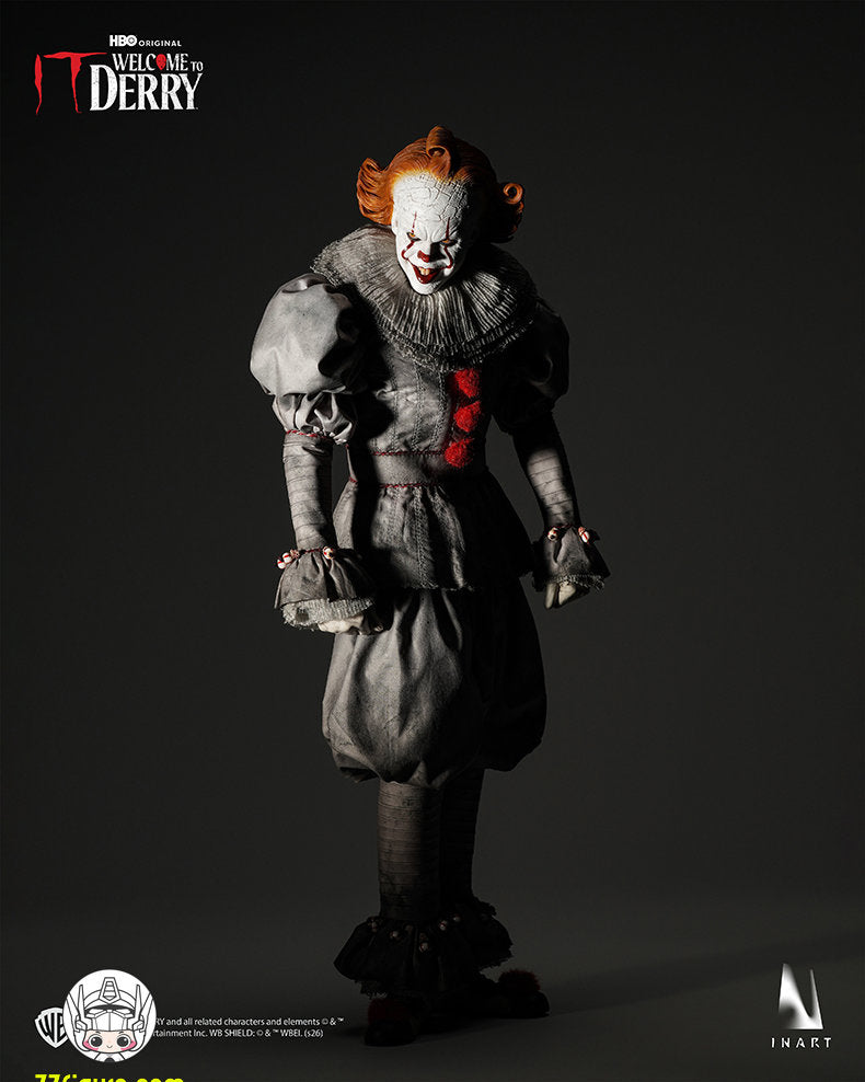 【予約商品】INART 1/6 AgA039 『IT／イット: ウェルカム・トゥ・デリー』 ペニーワイズ 双頭Ver. 塗装済み可動フィギュア