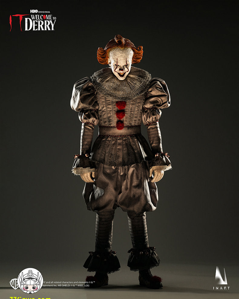 【予約商品】INART 1/6 AgA039 『IT／イット: ウェルカム・トゥ・デリー』 ペニーワイズ 双頭Ver. 塗装済み可動フィギュア