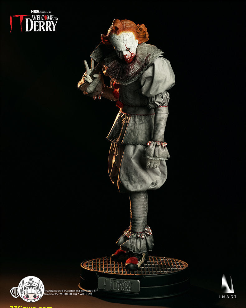 【予約商品】INART 1/6 AgA039 『IT／イット: ウェルカム・トゥ・デリー』 ペニーワイズ 双頭Ver. 塗装済み可動フィギュア