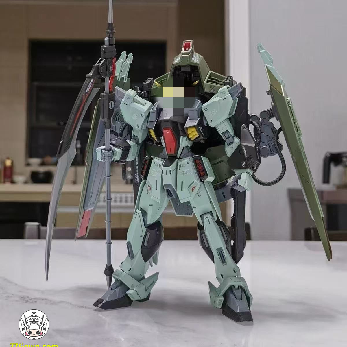 【予約商品】猛虎モデル 1/100 MG フォビドゥン 双鎌付き プラモデル