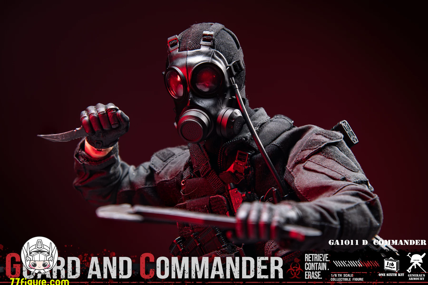 【予約商品】General's Armoury 1/6 『バイオハザード』USS HUNK 豪華版 塗装済み可動フィギュア