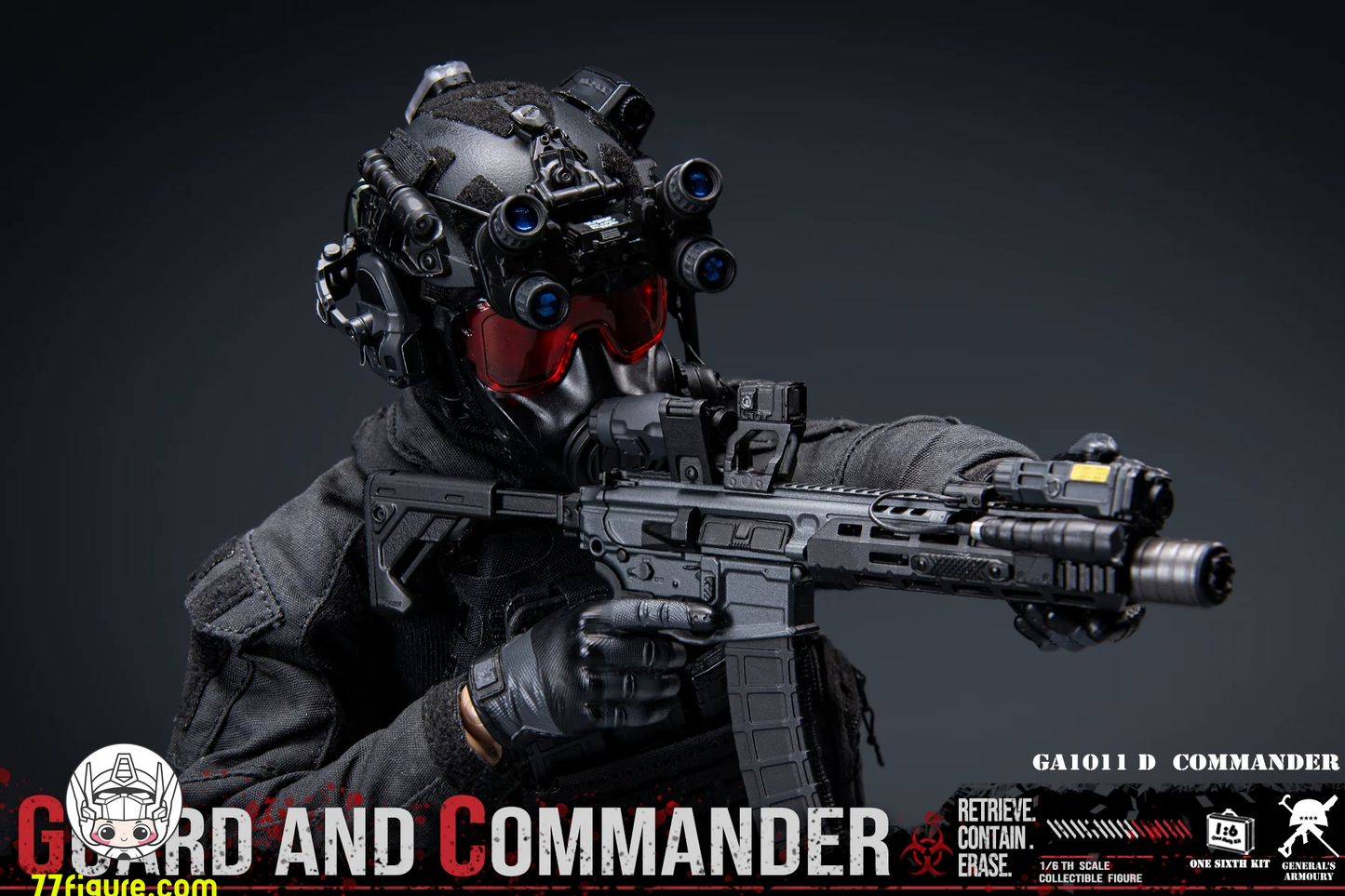 【予約商品】General's Armoury 1/6 『バイオハザード』USS HUNK 豪華版 塗装済み可動フィギュア