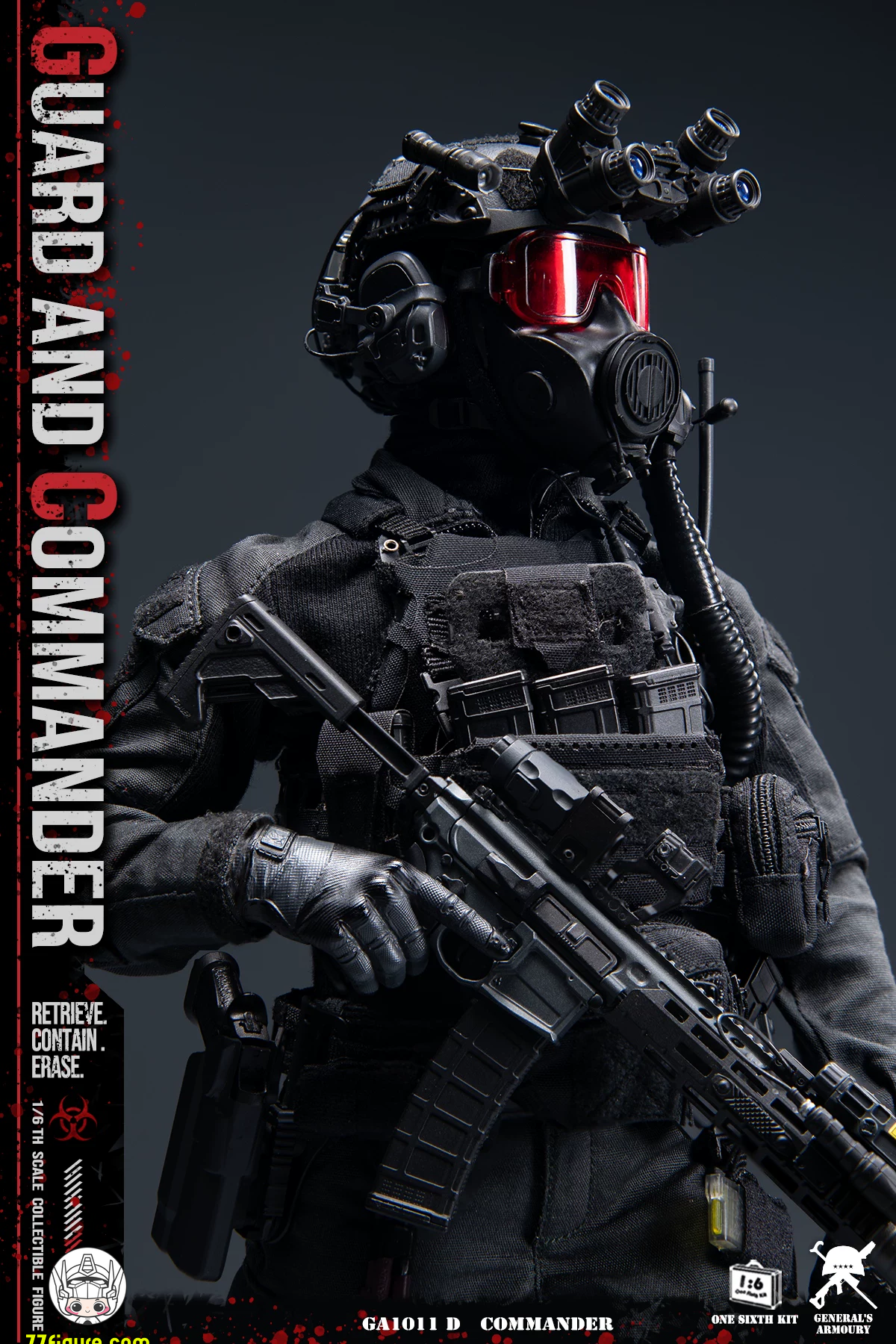 【予約商品】General's Armoury 1/6 『バイオハザード』USS HUNK 豪華版 塗装済み可動フィギュア