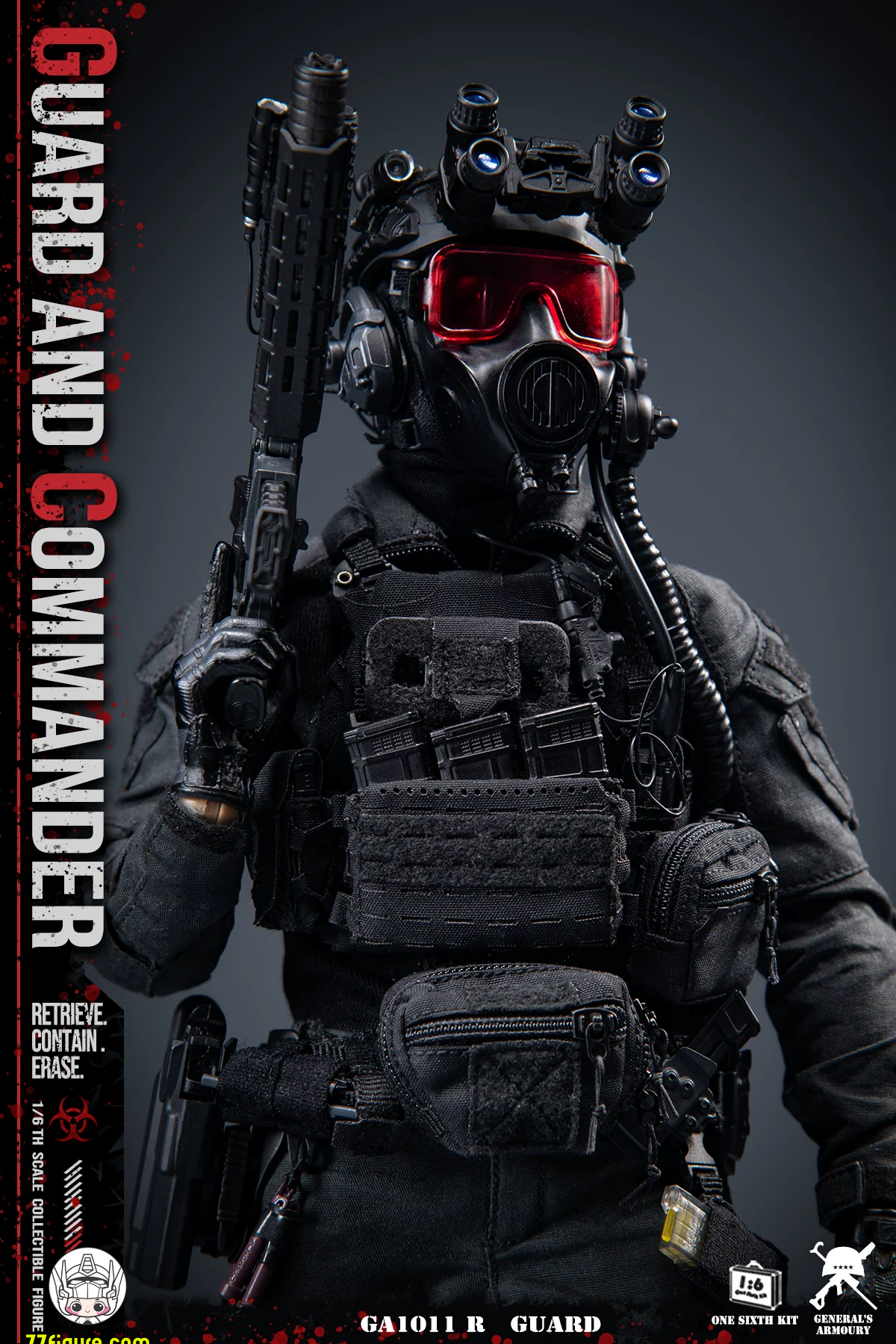 【予約商品】General's Armoury 1/6 『バイオハザード』USS HUNK 通常版 塗装済み可動フィギュア