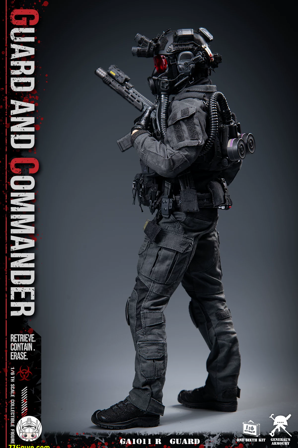 【予約商品】General's Armoury 1/6 『バイオハザード』USS HUNK 通常版 塗装済み可動フィギュア