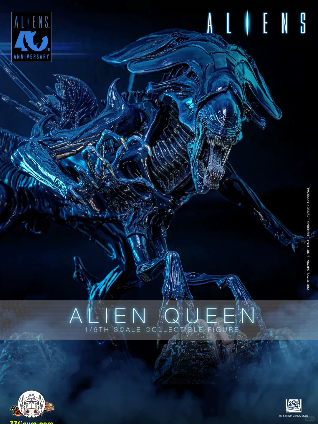 【予約商品】Hot Toys 1/6 エイリアン・クイーン 塗装済み可動フィギュア