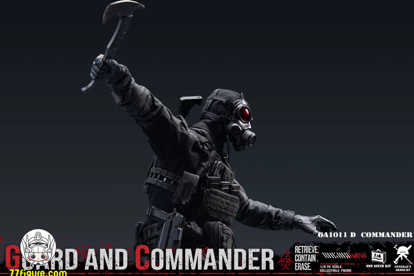 【予約商品】General's Armoury 1/6 『バイオハザード』USS HUNK 豪華版 塗装済み可動フィギュア