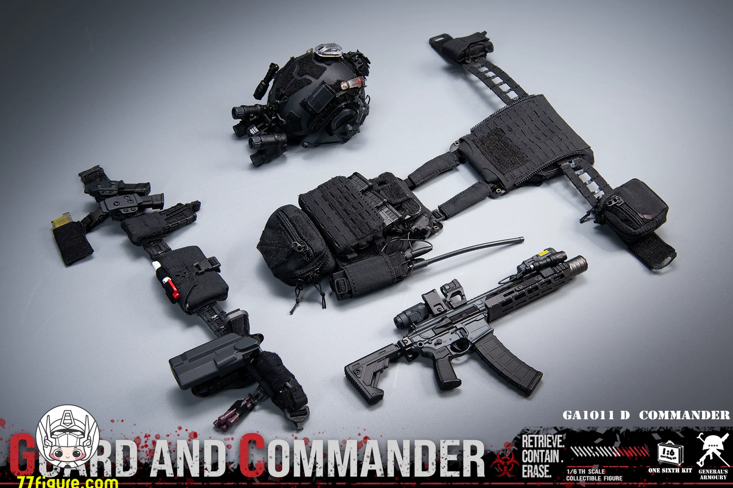 【予約商品】General's Armoury 1/6 『バイオハザード』USS HUNK 豪華版 塗装済み可動フィギュア