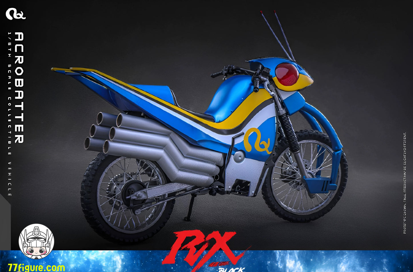 【予約商品】Hot Toys 1/6『仮面ライダーBLACK RX』アクロバッター LED付き 塗装済み可動フィギュア