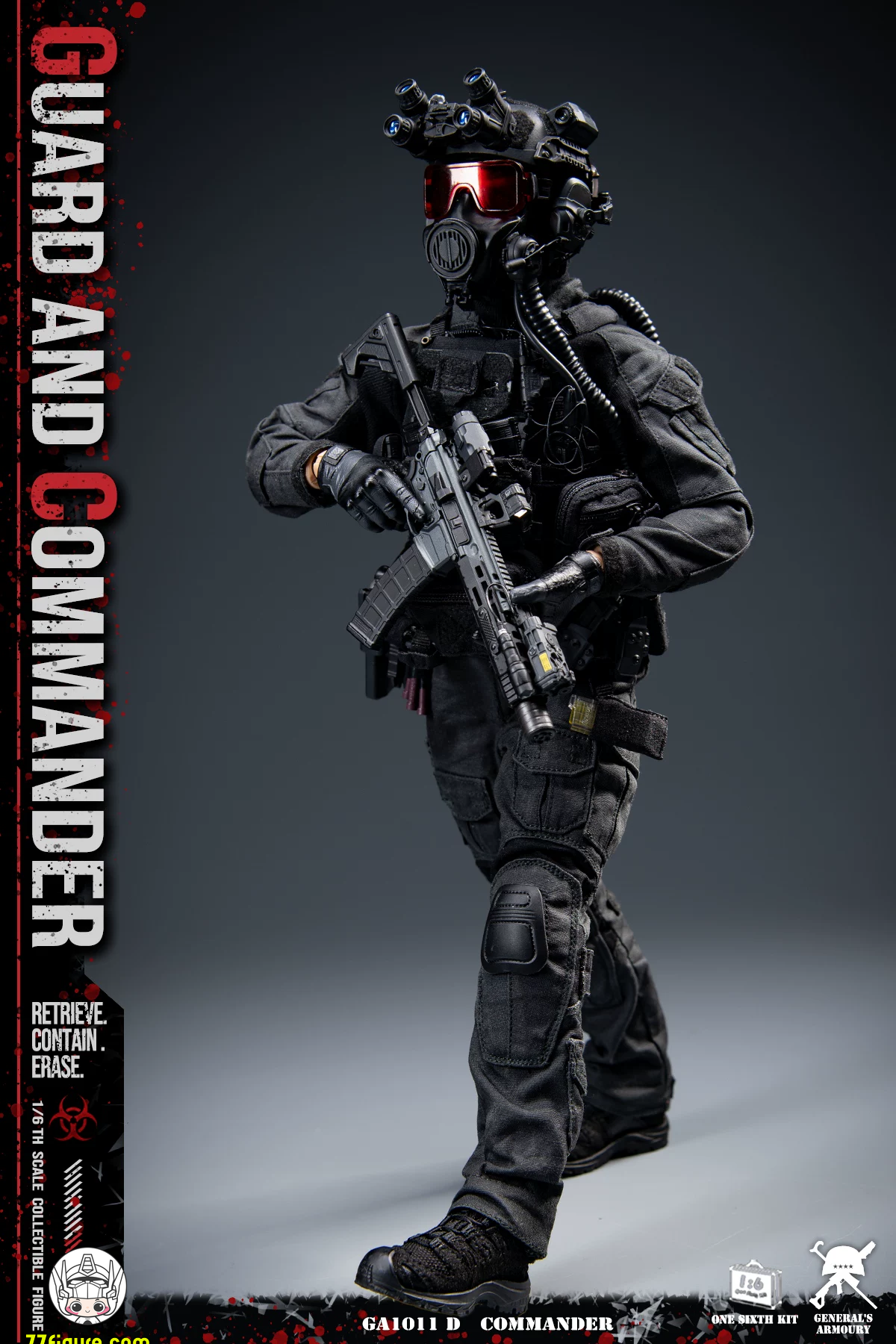 【予約商品】General's Armoury 1/6 『バイオハザード』USS HUNK 豪華版 塗装済み可動フィギュア
