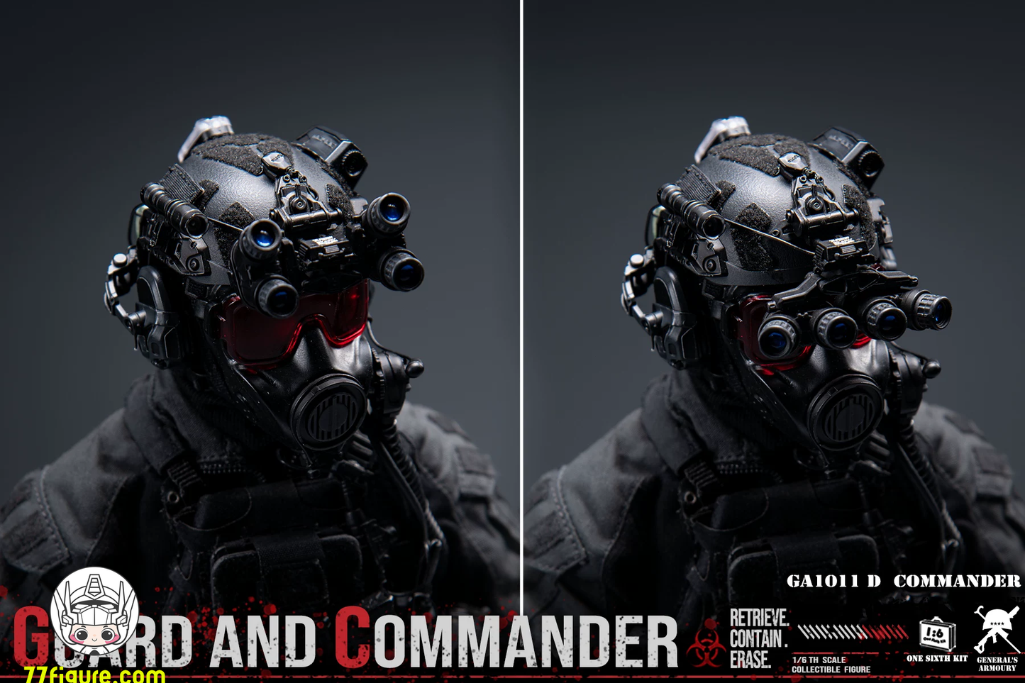 【予約商品】General's Armoury 1/6 『バイオハザード』USS HUNK 豪華版 塗装済み可動フィギュア