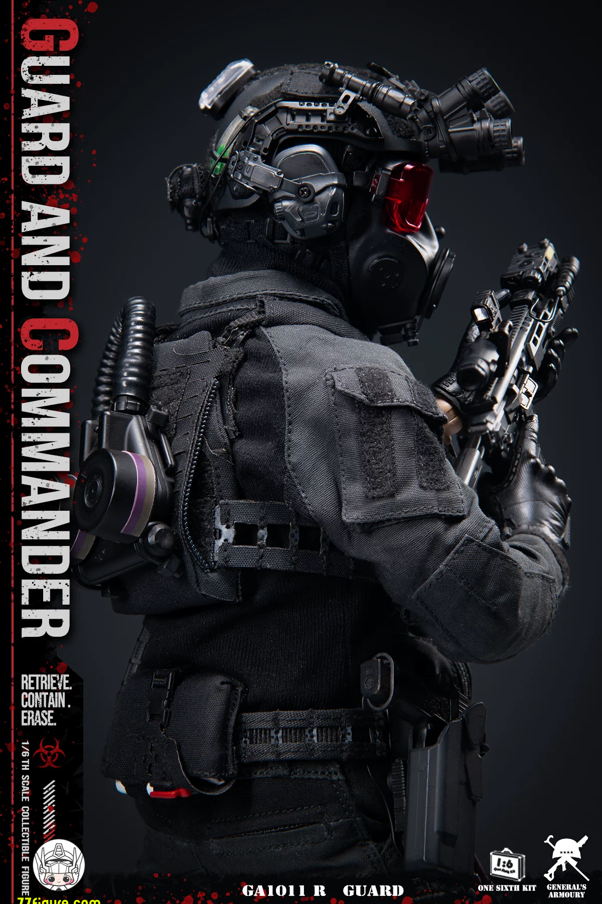 【予約商品】General's Armoury 1/6 『バイオハザード』USS HUNK 通常版 塗装済み可動フィギュア
