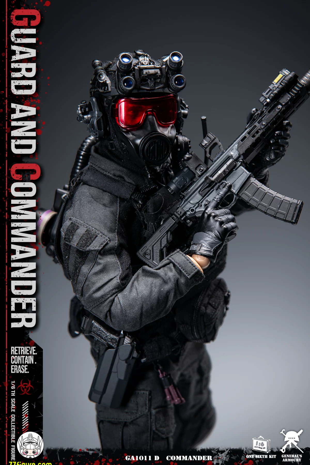 【予約商品】General's Armoury 1/6 『バイオハザード』USS HUNK 豪華版 塗装済み可動フィギュア