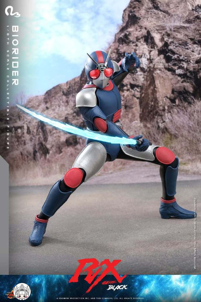 【予約商品】Hot Toys 1/6『仮面ライダーBLACK RX』 バイオライダー LED付き 塗装済み可動フィギュア