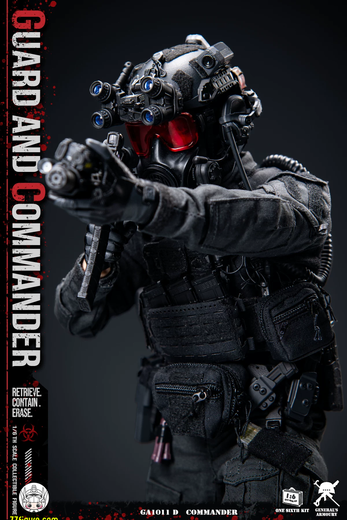 【予約商品】General's Armoury 1/6 『バイオハザード』USS HUNK 豪華版 塗装済み可動フィギュア