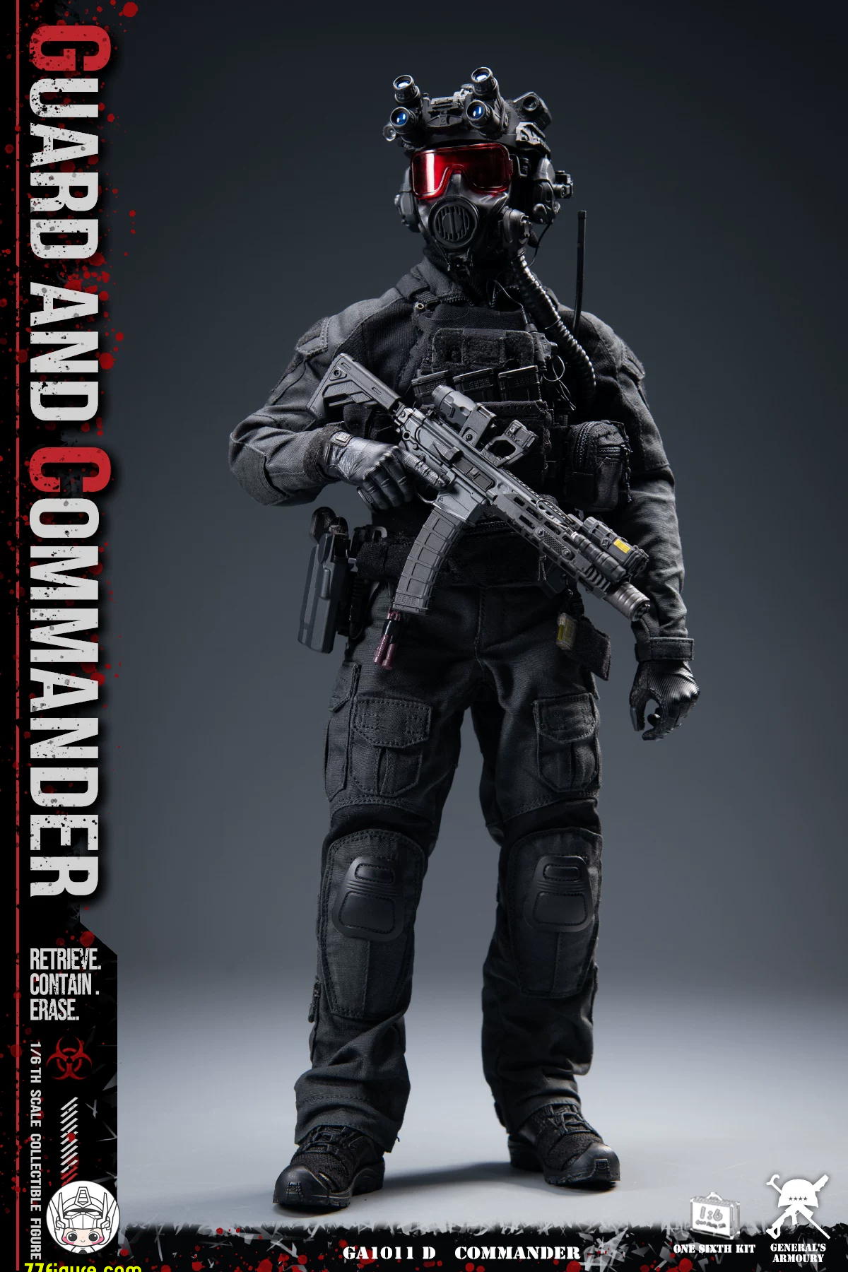 【予約商品】General's Armoury 1/6 『バイオハザード』USS HUNK 豪華版 塗装済み可動フィギュア