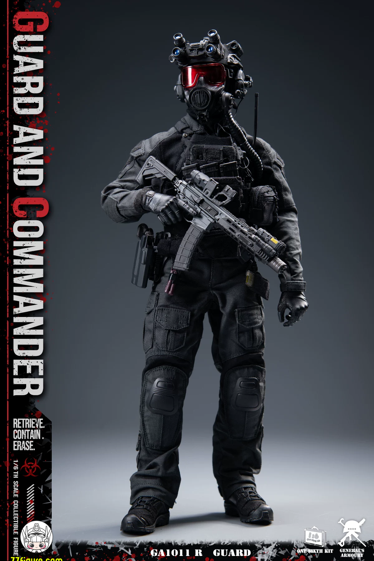 【予約商品】General's Armoury 1/6 『バイオハザード』USS HUNK 通常版 塗装済み可動フィギュア