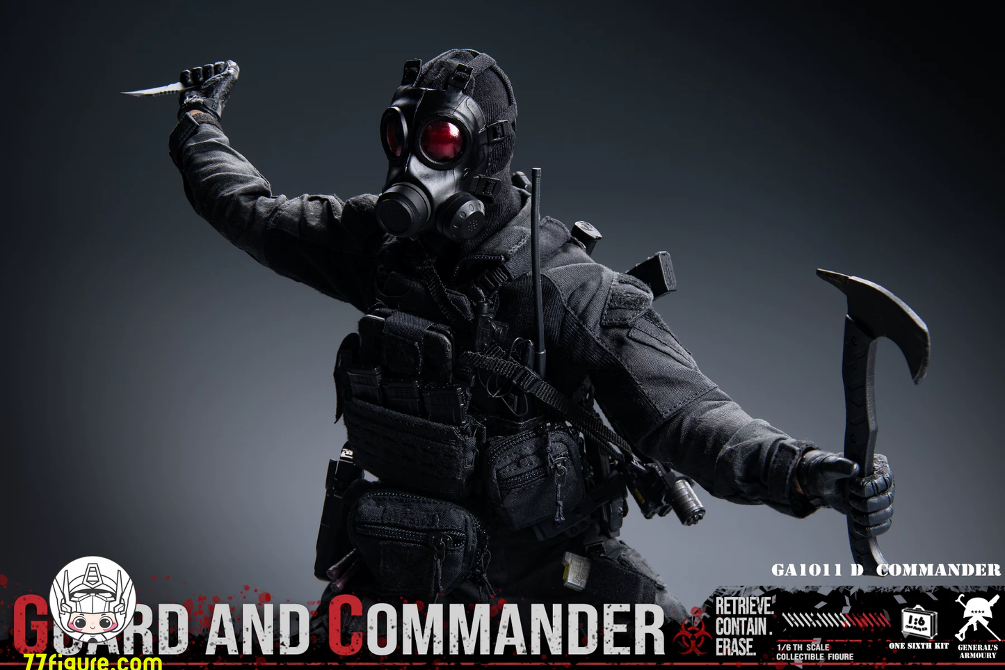 【予約商品】General's Armoury 1/6 『バイオハザード』USS HUNK 豪華版 塗装済み可動フィギュア