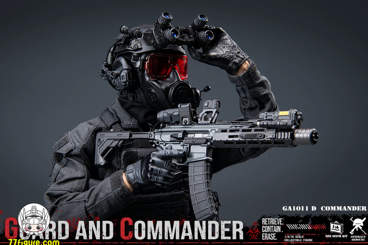 【予約商品】General's Armoury 1/6 『バイオハザード』USS HUNK 豪華版 塗装済み可動フィギュア