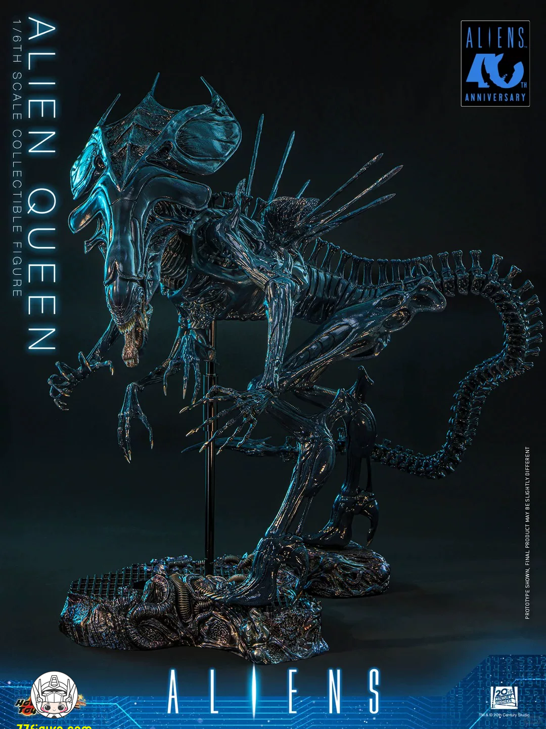 【予約商品】Hot Toys 1/6 エイリアン・クイーン 塗装済み可動フィギュア