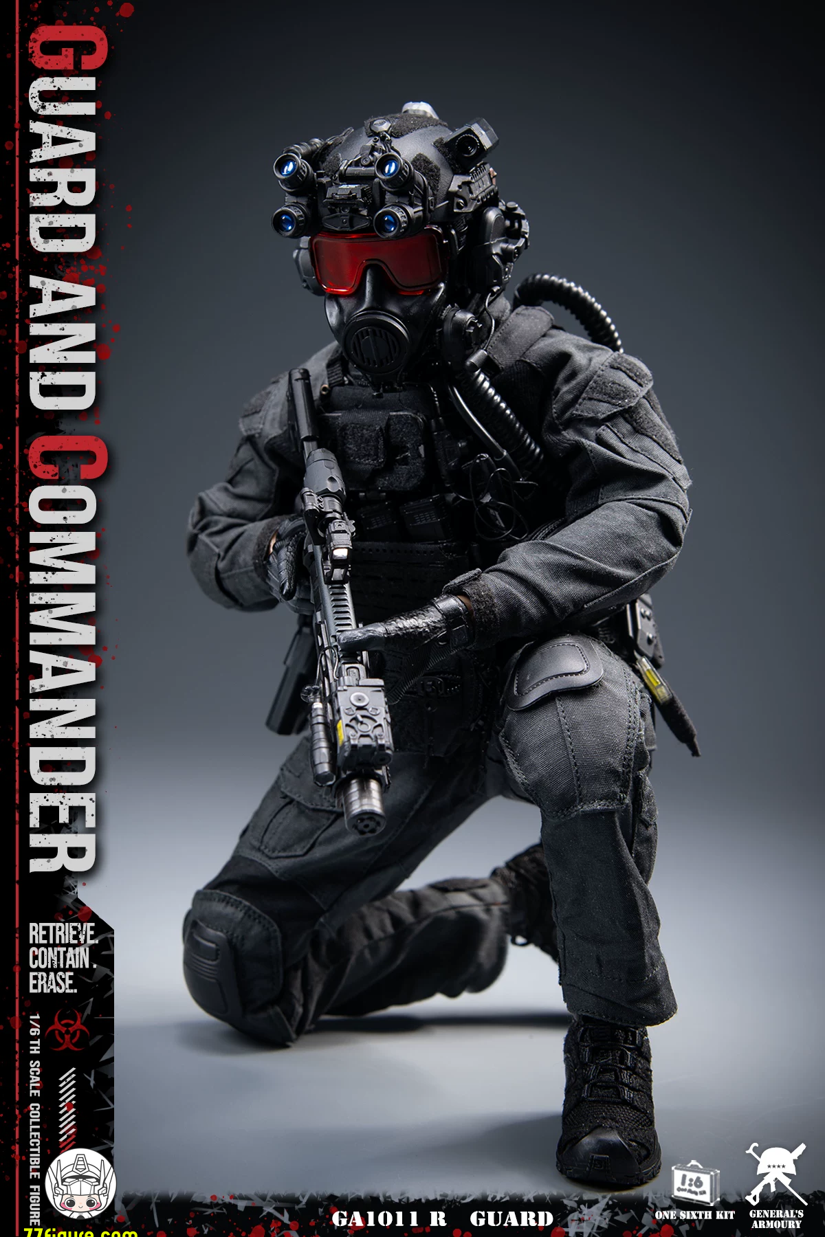 【予約商品】General's Armoury 1/6 『バイオハザード』USS HUNK 通常版 塗装済み可動フィギュア