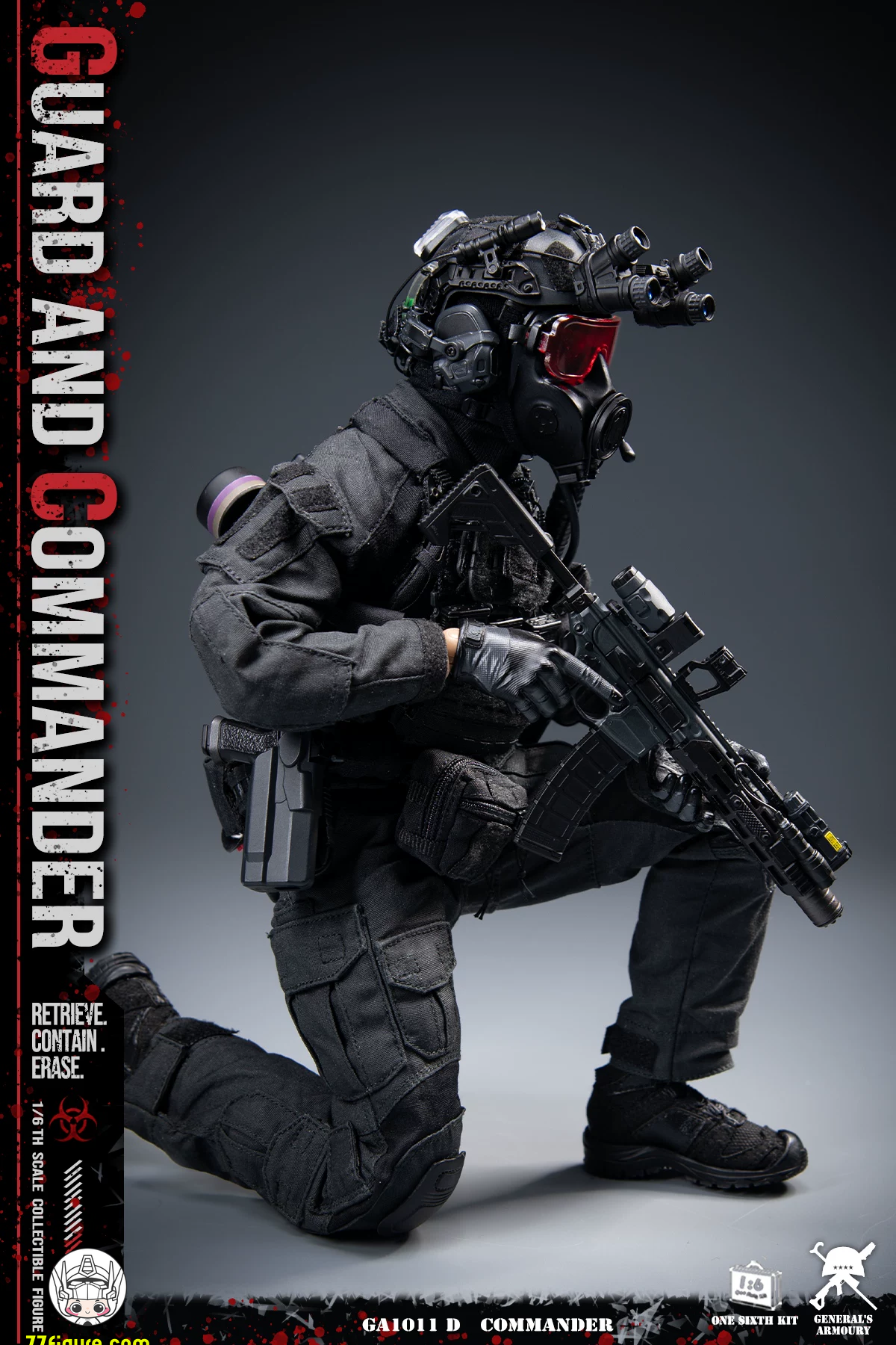 【予約商品】General's Armoury 1/6 『バイオハザード』USS HUNK 豪華版 塗装済み可動フィギュア