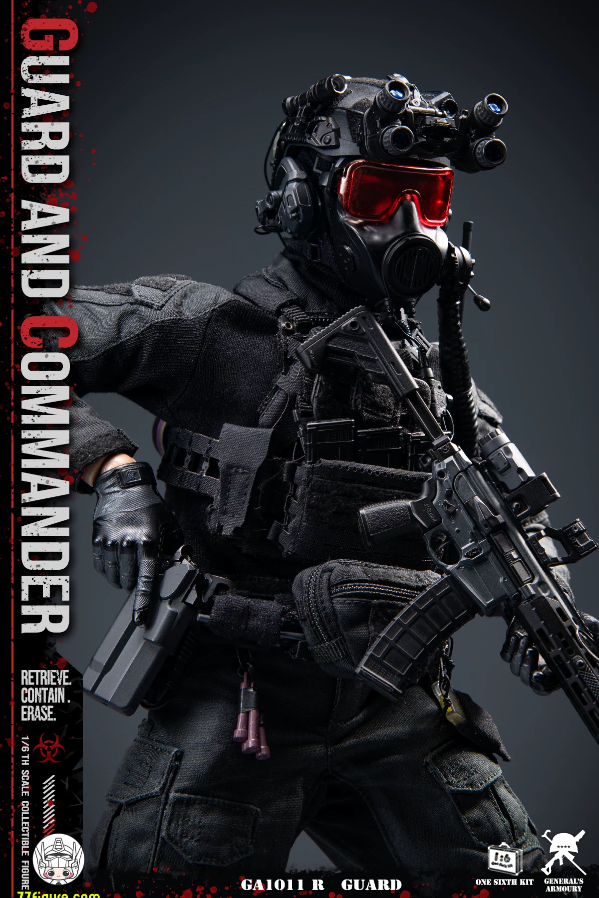 【予約商品】General's Armoury 1/6 『バイオハザード』USS HUNK 通常版 塗装済み可動フィギュア