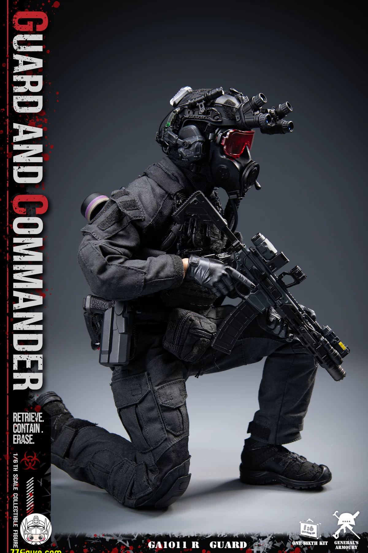 【予約商品】General's Armoury 1/6 『バイオハザード』USS HUNK 通常版 塗装済み可動フィギュア