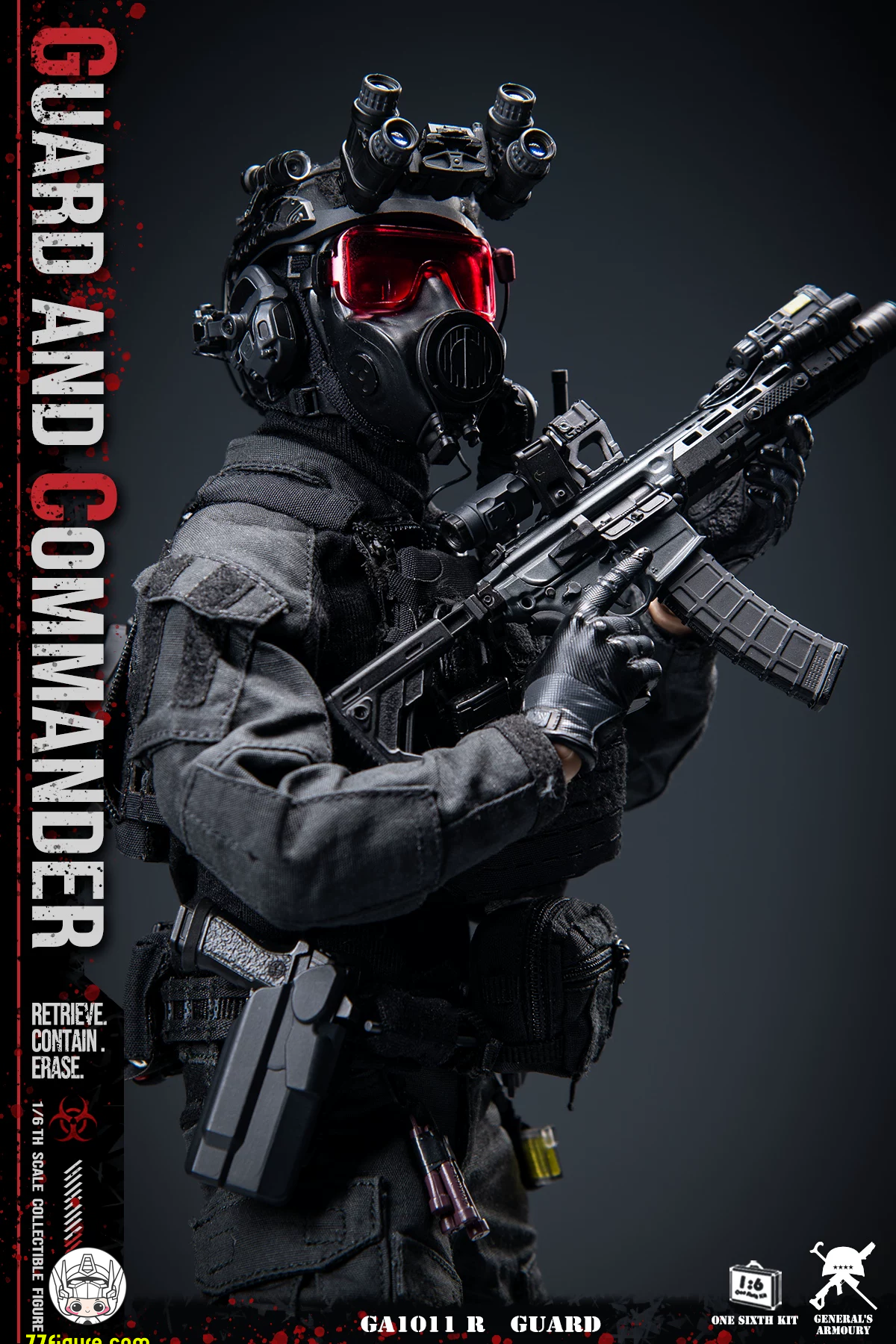 【予約商品】General's Armoury 1/6 『バイオハザード』USS HUNK 通常版 塗装済み可動フィギュア