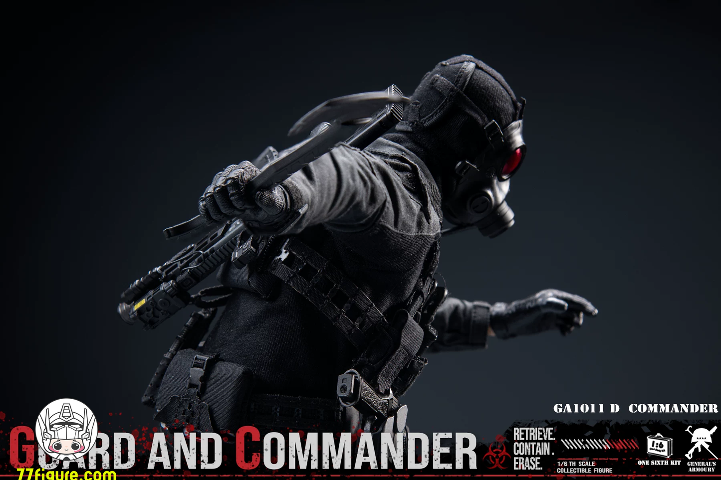 【予約商品】General's Armoury 1/6 『バイオハザード』USS HUNK 豪華版 塗装済み可動フィギュア
