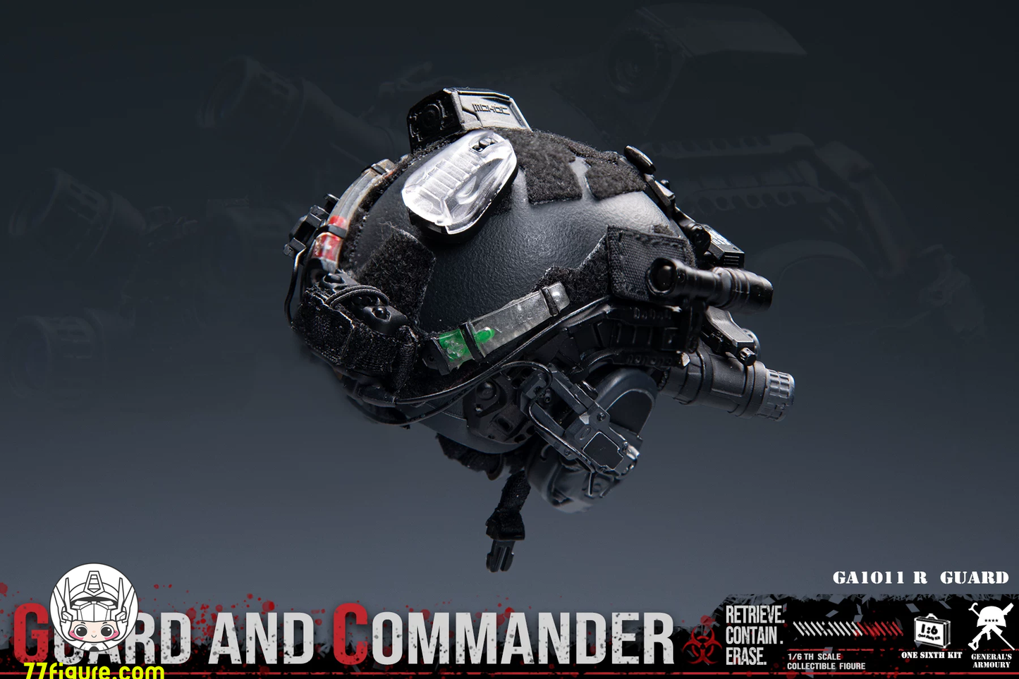 【予約商品】General's Armoury 1/6 『バイオハザード』USS HUNK 通常版 塗装済み可動フィギュア